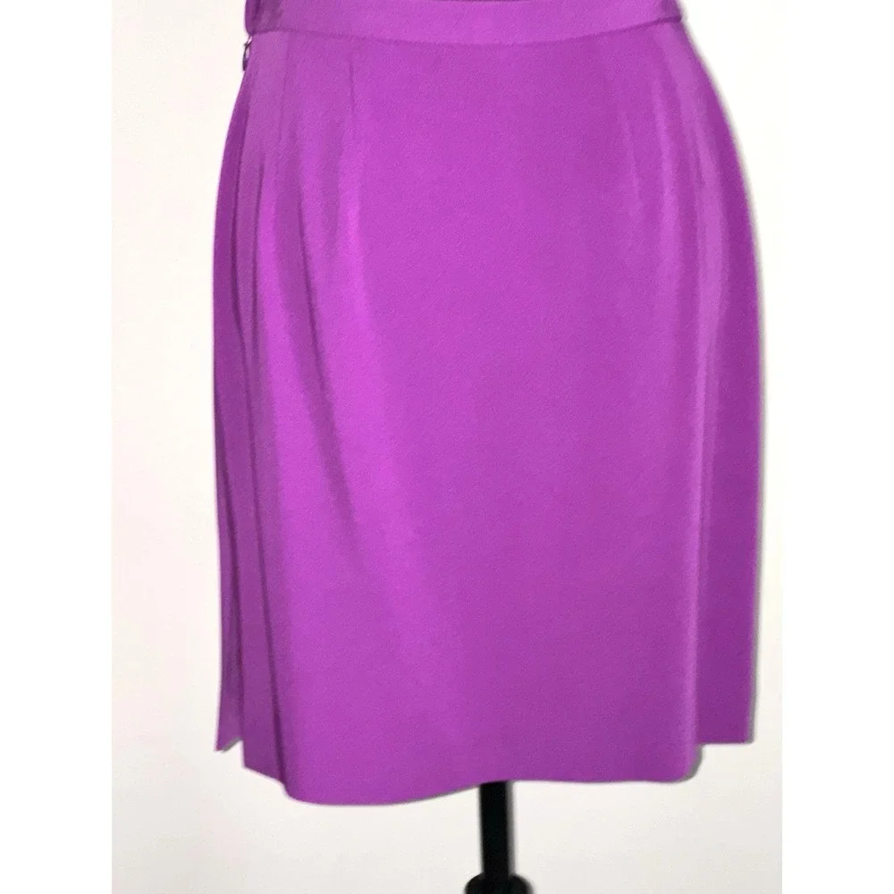 Gianna Women's‎ A-line Pencil Style Skirt Lilac Size (10)